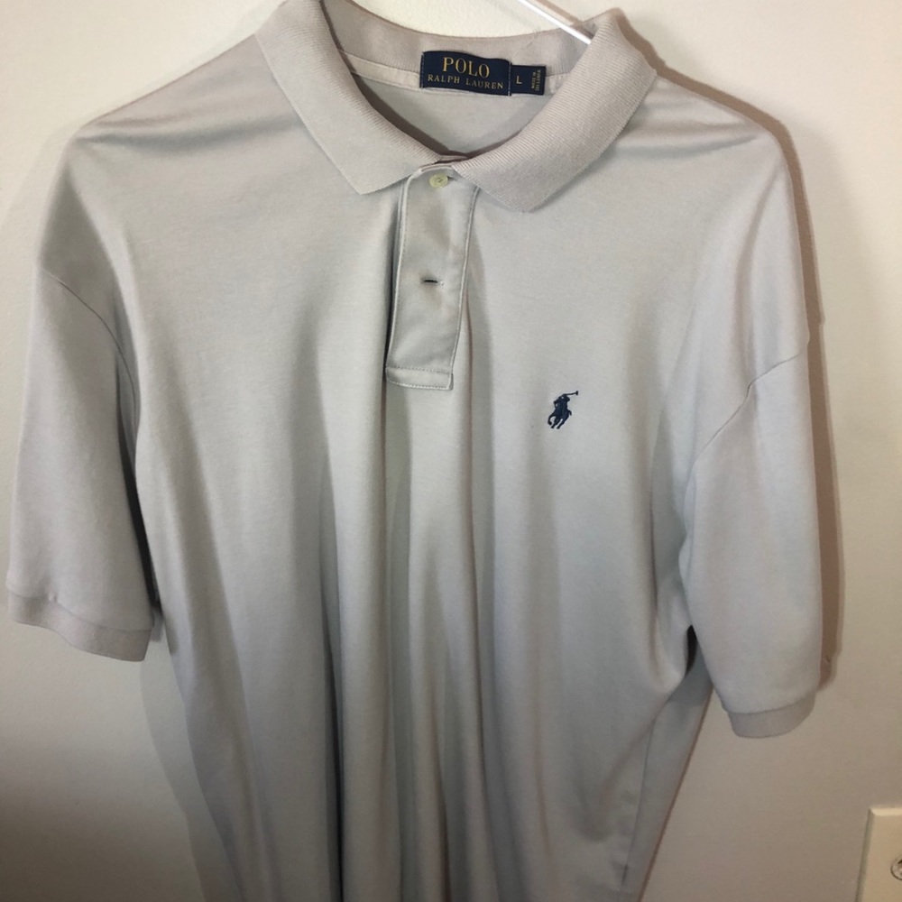 Polo by Ralph Lauren gray shirt